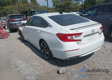 2021 Honda Accord Sport z USA, uszkodzony, nr VIN 1HGCV1F30MA098518